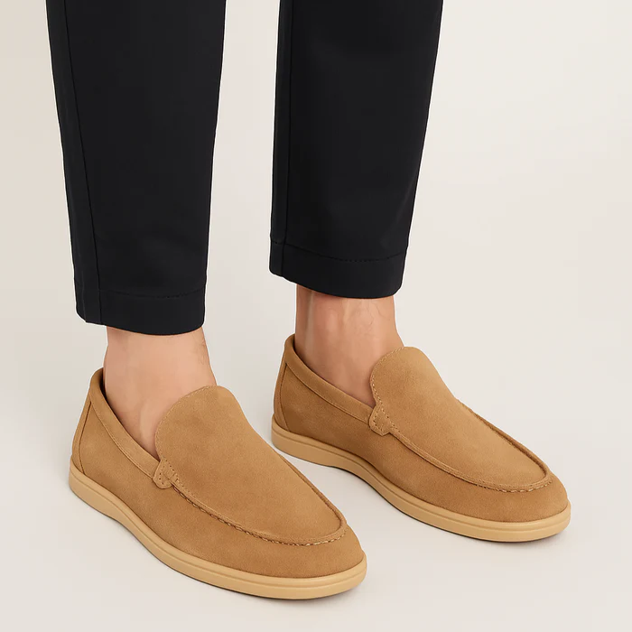 Ardeni Men's Suede Loafers Moccasins
