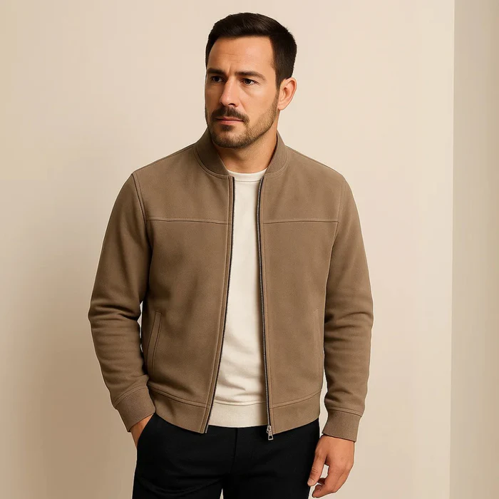 Aventri Renoir Men’s Suede Jacket
