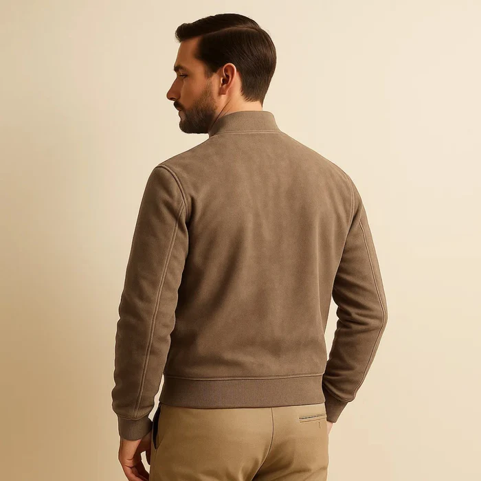 Aventri Renoir Men’s Suede Jacket