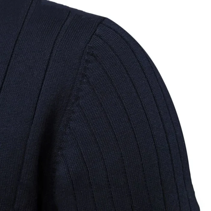 Verri Men's High-Neck Zip Sweater