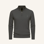 Verri Men's High-Neck Zip Sweater