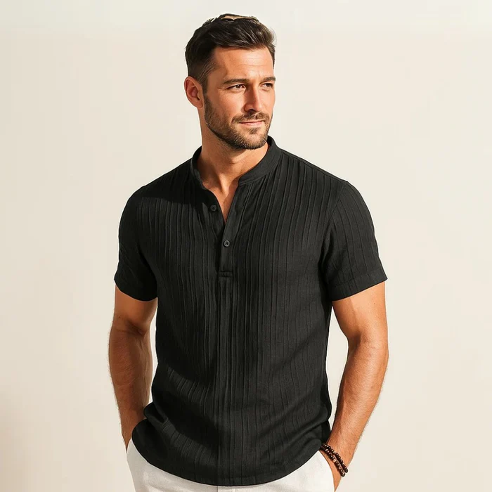 Old Money Richelieu Linen Shirt