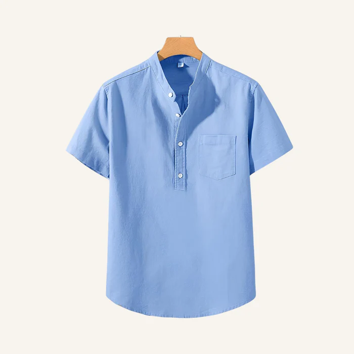 Old Money Bellacourt Men's Linen Shirt