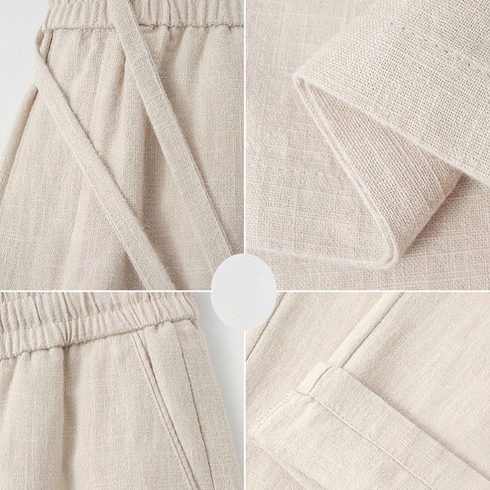 Milford Men’s Slim Fit Linen Pants