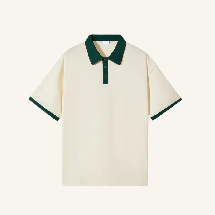 Vittore Men’s Plain Old Money Polo Shirt