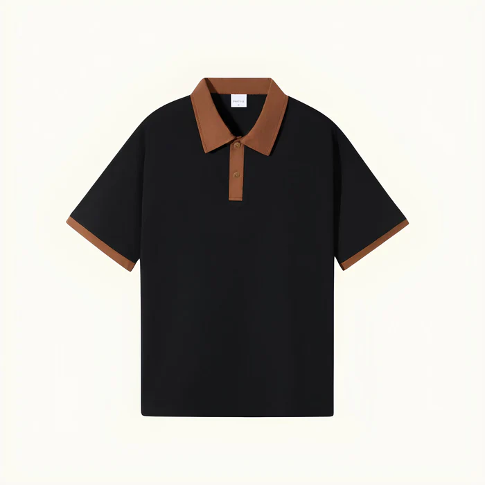 Vittore Men’s Plain Old Money Polo Shirt