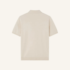 Montelle Striped Knit Polo Shirt