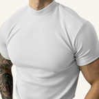Clarence Men’s Ribbed High-Neck T-Shirt