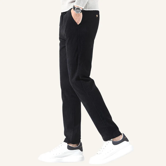 Versailles Men’s Slim Fit Velvet Trousers