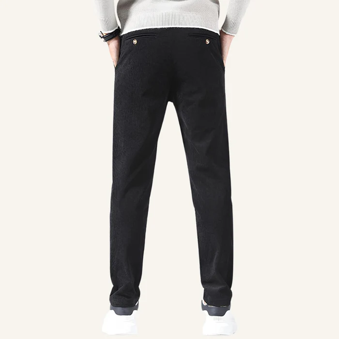 Versailles Men’s Slim Fit Velvet Trousers
