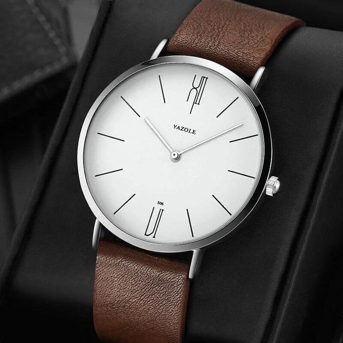 Old Money Aventri Leather Watch