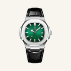 Black Leather Aventri Luxe Watch