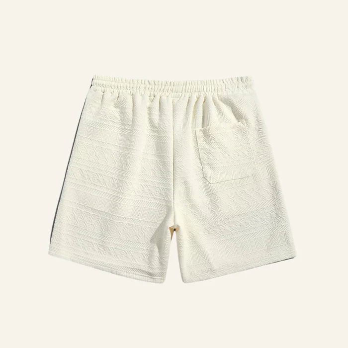 Old Money Jacquard Geometrik Men's Set