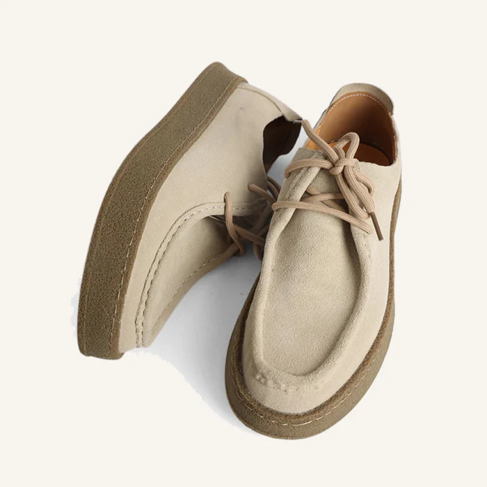 Craffito Suede High-Sole Shoe