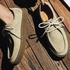 Craffito Suede High-Sole Shoe