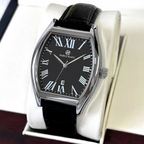 Aventri Raez Tempus Leather Watch