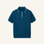 Ribbed Polo Shirt Loreanni